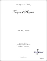 Tango del momento SATB choral sheet music cover